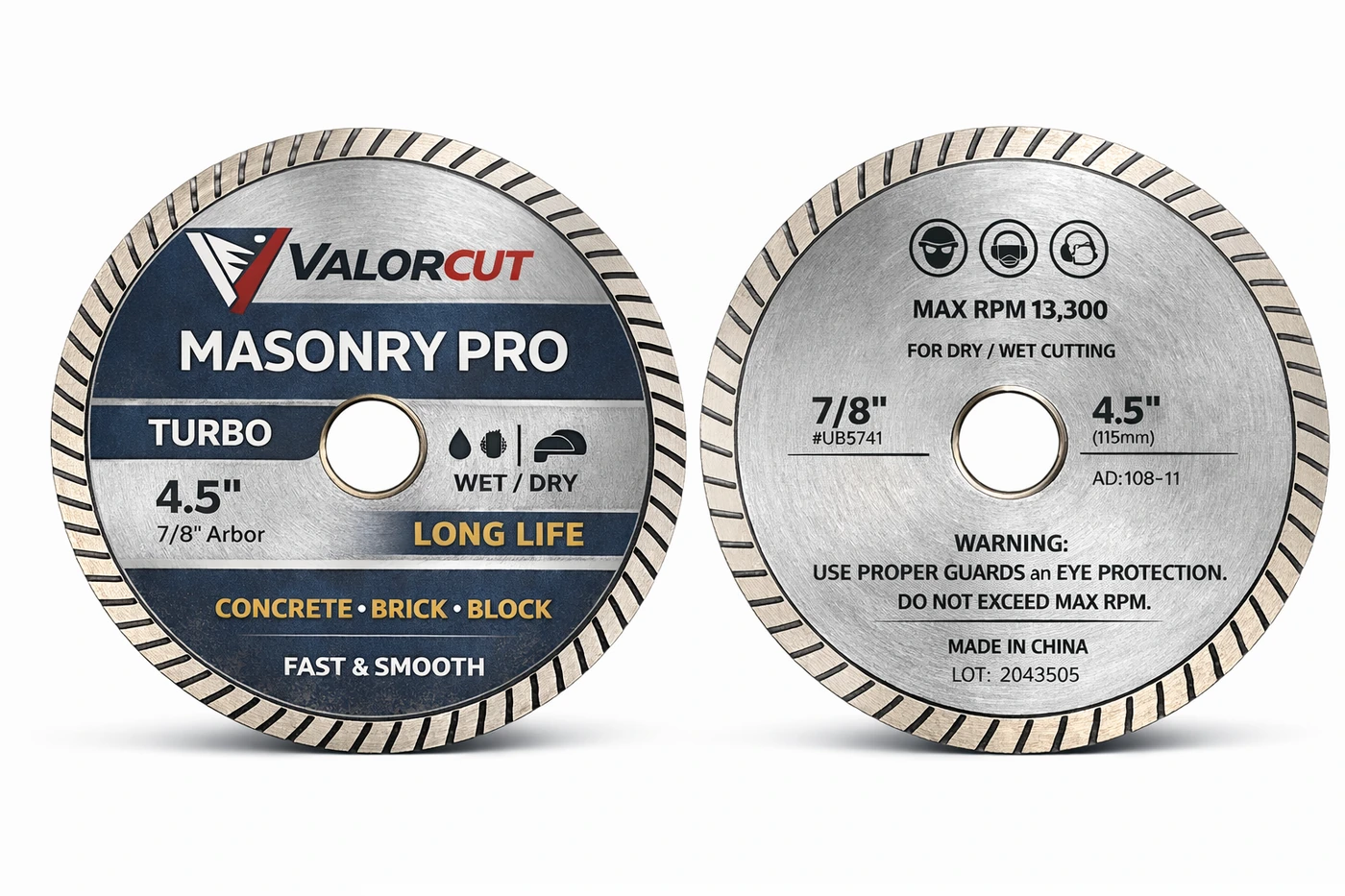 ValorCut Turbo diamond blade